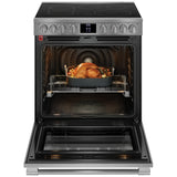 Frigidaire Professional PCFE308CAF Electric Range, 6.2 cu. ft. Capacity, 30 inch Exterior Width, Convection, 5 Burners, Yes, Self Clean, 3,200 W Highest Element, Stainless Steel colour