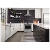 Frigidaire Professional PCFG3078AF Gas Range, 5.6 cu. ft. Capacity, 30 inch Exterior Width, Self Clean, Convection, 5 Burners, Storage Drawer, Air Fry, 18,000 BTU Highest Burner, Stainless Steel colour Air Fry tray included, True European Convection