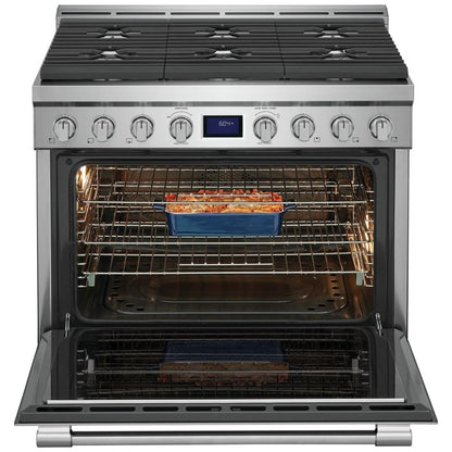 Frigidaire Professional 36" Front Control Freestanding Gas Range PCFG3670AF