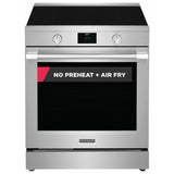 Frigidaire Professional PCFI308CAF Induction Range, 6.2 cu. ft. Capacity, 30 inch Exterior Width, Convection, 5 Burners, Storage Drawer, Yes, Self Clean, 3,600 W Highest Element, Stainless Steel colour