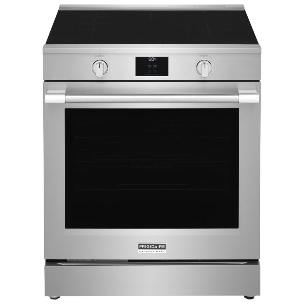 Frigidaire Professional PCFI308CAF Induction Range, 6.2 cu. ft. Capacity, 30 inch Exterior Width, Convection, 5 Burners, Storage Drawer, Yes, Self Clean, 3,600 W Highest Element, Stainless Steel colour