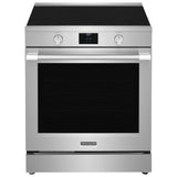 Frigidaire Professional PCFI308CAF Induction Range, 6.2 cu. ft. Capacity, 30 inch Exterior Width, Convection, 5 Burners, Storage Drawer, Yes, Self Clean, 3,600 W Highest Element, Stainless Steel colour