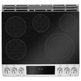 GE Profile PCS940YMFS Electric Range, 5.3 cu. ft. Capacity, 30 inch Exterior Width, True Convection, 5 Burners, Oven Drawer, Yes, Self Clean, 3,000 W Highest Element, Stainless Steel colour