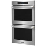 Frigidaire PCWD3085AF Double Wall Oven, 30 inch Exterior Width, True Convection (Both Ovens), Both Ovens Self Clean, 10.6 cu. ft. Capacity, Temperature Probe, Wifi Enabled, Air Fry, Stainless Steel colour