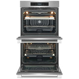 Frigidaire PCWD3085AF Double Wall Oven, 30 inch Exterior Width, True Convection (Both Ovens), Both Ovens Self Clean, 10.6 cu. ft. Capacity, Temperature Probe, Wifi Enabled, Air Fry, Stainless Steel colour