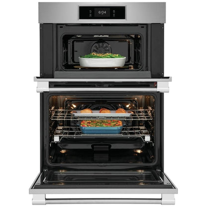 Frigidaire Professional 30'' Electric Wall Oven and Microwave Combination with Total Convection PCWM3080AF