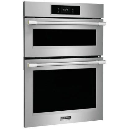 Frigidaire Professional 30'' Electric Wall Oven and Microwave Combination with Total Convection PCWM3080AF