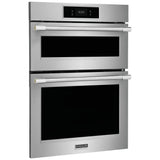 Frigidaire Professional PCWM3080AF Microwave Wall Oven Combo, 30 inch Exterior Width, Convection, Self Clean, 5.3 cu. ft. Capacity, Temperature Probe, Air Fry, Stainless Steel colour