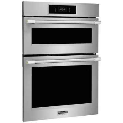 Frigidaire Professional 30'' Electric Wall Oven and Microwave Combination with Total Convection PCWM3080AF