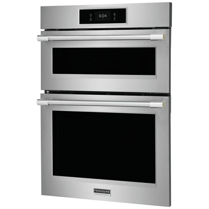 Frigidaire Professional 30'' Electric Wall Oven and Microwave Combination with Total Convection PCWM3080AF