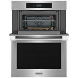 Frigidaire Professional PCWM3085AF Microwave Wall Oven Combo, 30 inch Exterior Width, True Convection, Self Clean, 5.3 cu. ft. Capacity, Temperature Probe, Air Fry, Stainless Steel colour