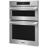 Frigidaire Professional PCWM3085AF Microwave Wall Oven Combo, 30 inch Exterior Width, True Convection, Self Clean, 5.3 cu. ft. Capacity, Temperature Probe, Air Fry, Stainless Steel colour