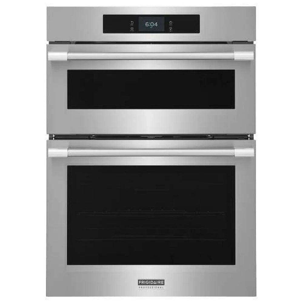 Frigidaire Professional PCWM3085AF Microwave Wall Oven Combo, 30 inch Exterior Width, True Convection, Self Clean, 5.3 cu. ft. Capacity, Temperature Probe, Air Fry, Stainless Steel colour