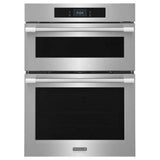 Frigidaire Professional PCWM3085AF Microwave Wall Oven Combo, 30 inch Exterior Width, True Convection, Self Clean, 5.3 cu. ft. Capacity, Temperature Probe, Air Fry, Stainless Steel colour