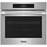 Frigidaire Professional PCWS3085AF Single Wall Oven, 30 inch Exterior Width, Convection, Self Clean, 5.3 cu. ft. Capacity, Temperature Probe, Air Fry, Stainless Steel colour