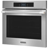 Frigidaire Professional PCWS3085AF Single Wall Oven, 30 inch Exterior Width, Convection, Self Clean, 5.3 cu. ft. Capacity, Temperature Probe, Air Fry, Stainless Steel colour