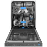 GE Profile PDP715SYVFS Dishwasher, 24 inch Exterior Width, 44 dB Decibel Level, Fully Integrated, Stainless Interior, 6 Wash Cycles, 16 Capacity (Place Settings), 3 Loading Racks, Wifi Enabled, Stainless Steel colour