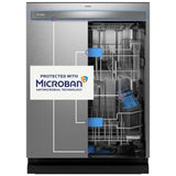 GE Profile PDP715SYVFS Dishwasher, 24 inch Exterior Width, 44 dB Decibel Level, Fully Integrated, Stainless Interior, 6 Wash Cycles, 16 Capacity (Place Settings), 3 Loading Racks, Wifi Enabled, Stainless Steel colour