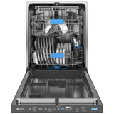 GE Profile PDP755SYVFS Dishwasher, 24 inch Exterior Width, 42 dB Decibel Level, Fully Integrated, Stainless Interior, 6 Wash Cycles, 16 Capacity (Place Settings), Hard Food Disposal, 3 Loading Racks, Wifi Enabled, Stainless Steel colour