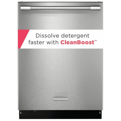 Frigidaire Professional 24" Stainless Steel Tub Built-In Dishwasher with CleanBoost™ PDSH4816AF