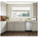 Frigidaire Professional PDSH4816AF Dishwasher, 24 inch Exterior Width, 47 dB Decibel Level, Fully Integrated, Stainless Interior, 7 Wash Cycles, 14 Capacity (Place Settings), Hard Food Disposal, 3 Loading Racks, Stainless Steel colour