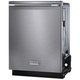 Frigidaire Professional PDSH4816AF Dishwasher, 24 inch Exterior Width, 47 dB Decibel Level, Fully Integrated, Stainless Interior, 7 Wash Cycles, 14 Capacity (Place Settings), Hard Food Disposal, 3 Loading Racks, Stainless Steel colour