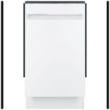 GE Profile PDT145SGLWW Dishwasher, 18 inch Exterior Width, 47 dB Decibel Level, Fully Integrated, Stainless Interior, 3 Wash Cycles, 8 Capacity (Place Settings), Hard Food Disposal, 2 Loading Racks, Wifi Enabled, White colour