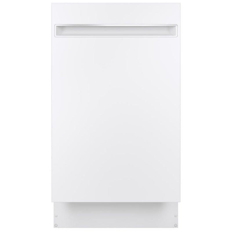 GE Profile PDT145SGLWW Dishwasher, 18 inch Exterior Width, 47 dB Decibel Level, Fully Integrated, Stainless Interior, 3 Wash Cycles, 8 Capacity (Place Settings), Hard Food Disposal, 2 Loading Racks, Wifi Enabled, White colour