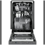 GE Profile PDT145SSLSS Dishwasher, 18 inch Exterior Width, 47 dB Decibel Level, Fully Integrated, Stainless Interior, 3 Wash Cycles, 8 Capacity (Place Settings), Hard Food Disposal, 2 Loading Racks, Wifi Enabled, Stainless Steel colour