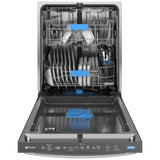 GE Profile PDT715SYVFS Dishwasher, 24 inch Exterior Width, 44 dB Decibel Level, Fully Integrated, Stainless Interior, 6 Wash Cycles, 16 Capacity (Place Settings), 3 Loading Racks, Wifi Enabled, Stainless Steel colour