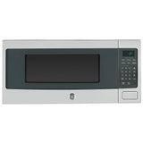GE Profile PEM10SFC Countertop Microwave front view