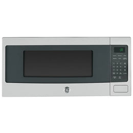 GE Profile PEM10SFC Countertop Microwave front view