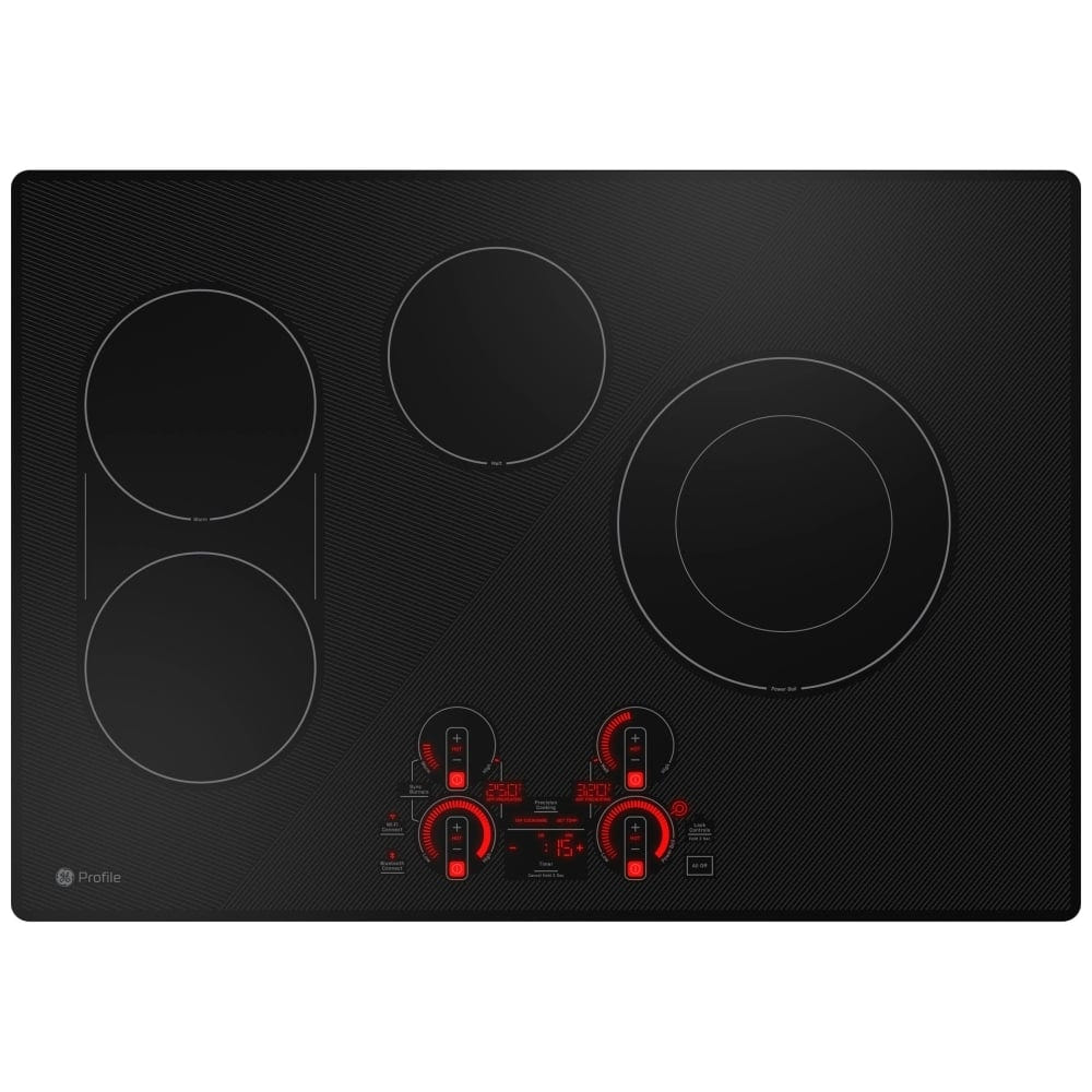 GE Profile PEP7030DTBB Electric Cooktop