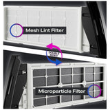 GE Profile PFQ83HSSWWW All-in-One Washer Dryer Combo, 28 inch Width, 5.3 cu. ft. Washer Capacity, Steam Clean, 11 Wash Cycles, 5 Temperature Settings, 1,300 RPM Washer Spin Speed, Wifi Enabled, Electric, White colour