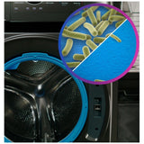 GE Profile PFQ83HSSWWW All-in-One Washer Dryer Combo, 28 inch Width, 5.3 cu. ft. Washer Capacity, Steam Clean, 11 Wash Cycles, 5 Temperature Settings, 1,300 RPM Washer Spin Speed, Wifi Enabled, Electric, White colour