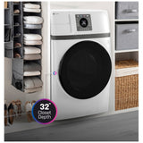 GE Profile PFQ83HSSWWW All-in-One Washer Dryer Combo, 28 inch Width, 5.3 cu. ft. Washer Capacity, Steam Clean, 11 Wash Cycles, 5 Temperature Settings, 1,300 RPM Washer Spin Speed, Wifi Enabled, Electric, White colour