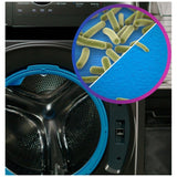 GE Profile PFQ97HSPVDS All-in-One Washer Dryer Combo Electric Dryer, 28 inch Width, 5.5 cu. ft. Dryer and Washer Capacity, 14 Dry Cycles, Steam Clean, 12 Wash Cycles, 1,300 RPM Washer Spin Speed, Wifi Enabled, Electric, Carbon Graphite colour