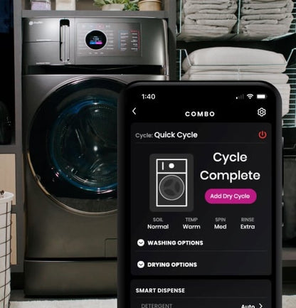 GE Profile PFQ97HSPVDS Front Load Washer