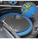 GE Profile PFW870SPVRS Front Load Washer, 28 inch Width, 6.1 cu. ft. Washer Capacity, 1,300 RPM Washer Spin Speed, 12 Wash Cycles, 5 Temperature Settings, Water Heater, Steam Clean, ENERGY STAR Certified, Wifi Enabled, Sapphire blue colour