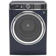 GE Profile PFW870SPVRS Front Load Washer, 28 inch Width, 6.1 cu. ft. Washer Capacity, 1,300 RPM Washer Spin Speed, 12 Wash Cycles, 5 Temperature Settings, Water Heater, Steam Clean, ENERGY STAR Certified, Wifi Enabled, Sapphire blue colour