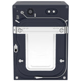 GE Profile PFW870SPVRS Front Load Washer, 28 inch Width, 6.1 cu. ft. Washer Capacity, 1,300 RPM Washer Spin Speed, 12 Wash Cycles, 5 Temperature Settings, Water Heater, Steam Clean, ENERGY STAR Certified, Wifi Enabled, Sapphire blue colour