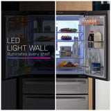 GE Profile PGE29BYTFS French Door Refrigerator, 36 inch Width, 28.7 cu. ft. Capacity, Water Dispenser (Interior), Ice Dispenser (Freezer Located), Stainless Steel colour