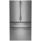 GE Profile PGE29BYTFS French Door Refrigerator, 36 inch Width, 28.7 cu. ft. Capacity, Water Dispenser (Interior), Ice Dispenser (Freezer Located), Stainless Steel colour