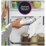 GE Profile PGE29BYTFS French Door Refrigerator, 36 inch Width, 28.7 cu. ft. Capacity, Water Dispenser (Interior), Ice Dispenser (Freezer Located), Stainless Steel colour