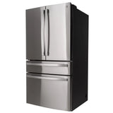 GE Profile PGE29BYTFS French Door Refrigerator, 36 inch Width, 28.7 cu. ft. Capacity, Water Dispenser (Interior), Ice Dispenser (Freezer Located), Stainless Steel colour