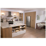 GE Profile PGE29BYTFS French Door Refrigerator, 36 inch Width, 28.7 cu. ft. Capacity, Water Dispenser (Interior), Ice Dispenser (Freezer Located), Stainless Steel colour