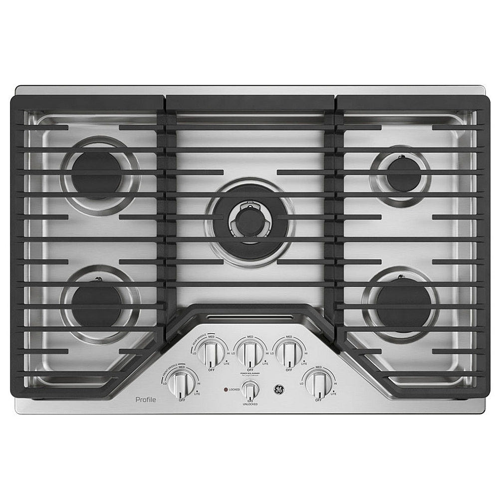 GE Profile PGP9030SLSS Gas Cooktop