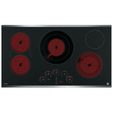 GE Profile PGP9030SLSS Gas Cooktop, 30 inch Exterior Width, 5 Burners, 18,000 BTU Highest Burner, Stainless Steel colour