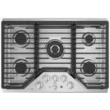 GE Profile PGP9030SLSS Gas Cooktop, 30 inch Exterior Width, 5 Burners, 18,000 BTU Highest Burner, Stainless Steel colour