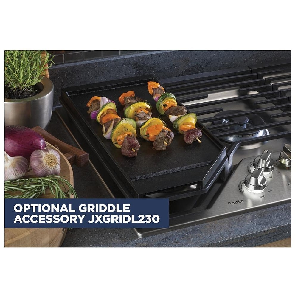 GE Profile PGP9030SLSS Gas Cooktop